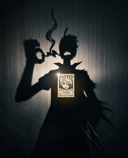 Zoro Wall Lamp Figure